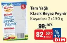KUŞADASI TAM YAĞLI KLASİK BEYAZ PEYNİR 2X150 G